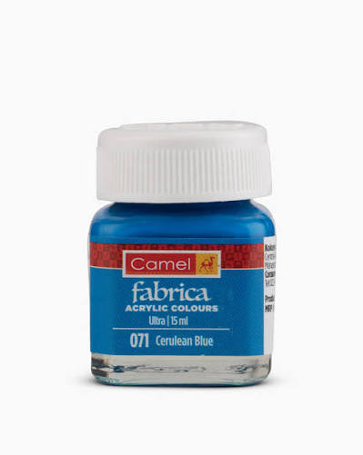 Camel Fabrica Acrylic Colour 15ml Cerulean Blue