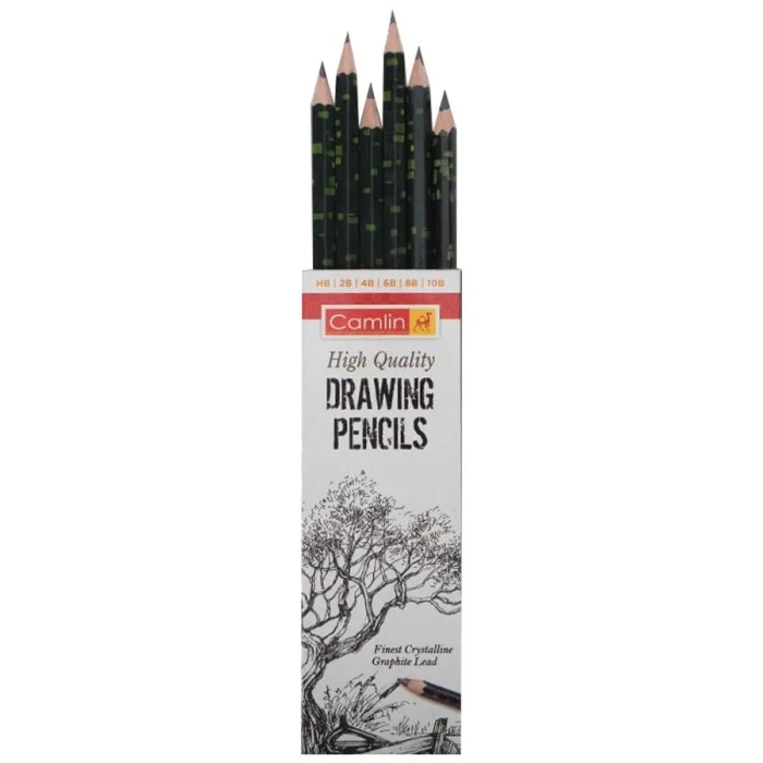 Camel Drawing Pencil Set - Pack of 6 - New
