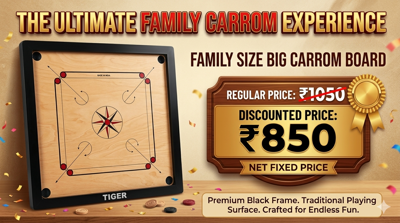 Carrom Board - Family size