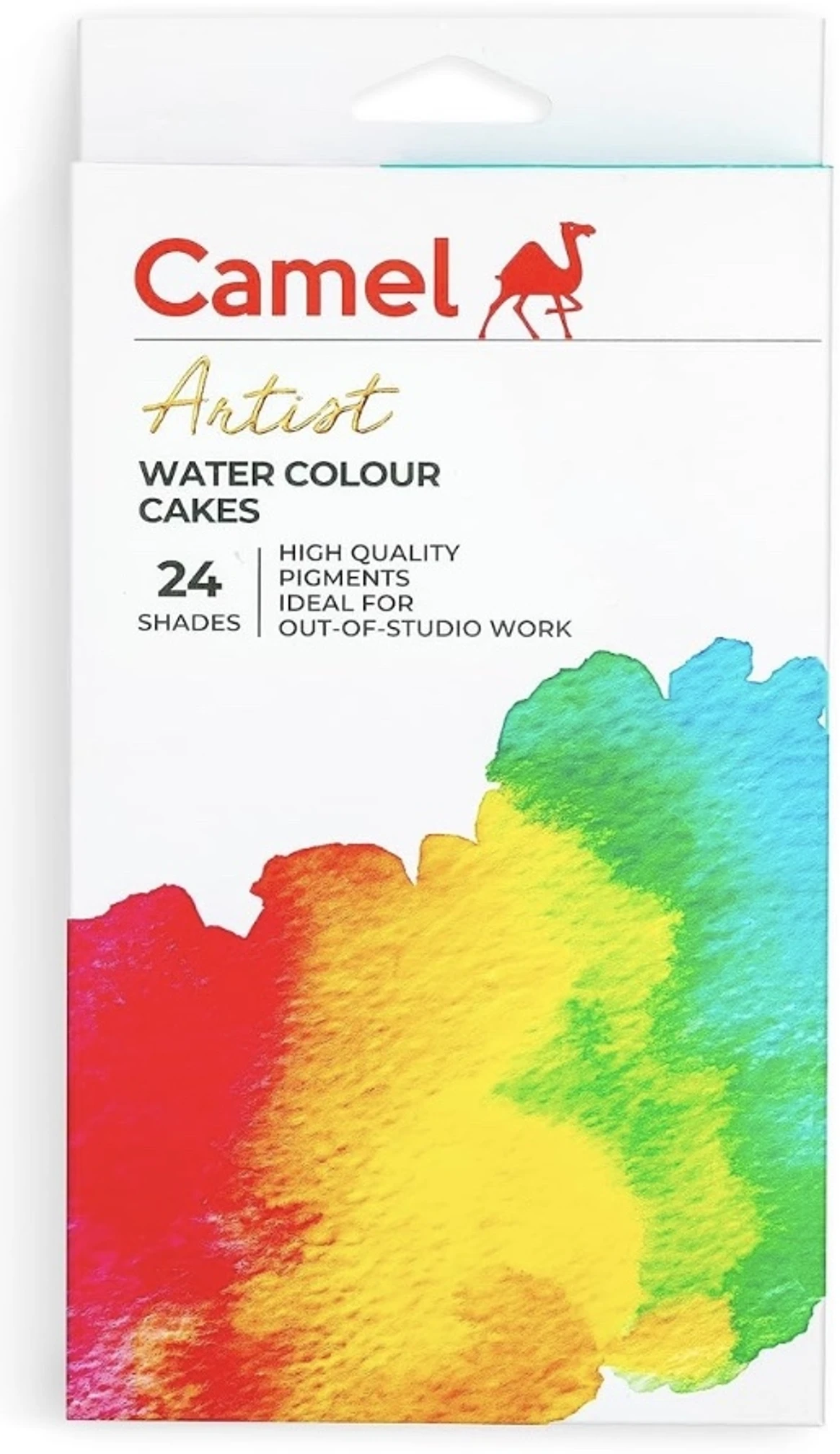Camel Artist Water Colours Cakes-24 Shades,C-24