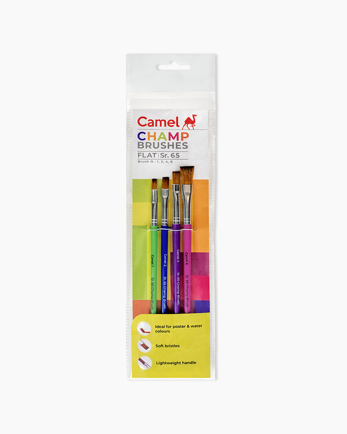 Camel Camp Brushes Flat - Assorted — alternate view