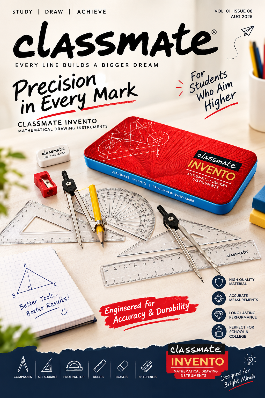 Classmate Invento Geometry Box (4010001)