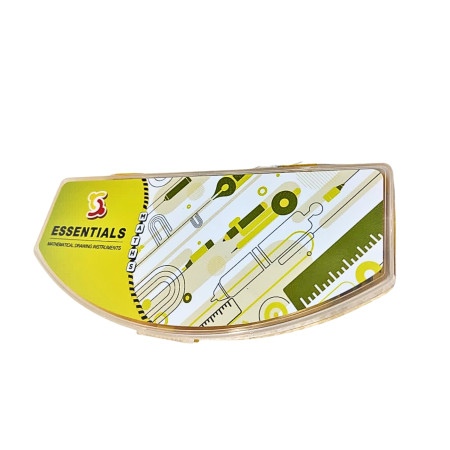 Saathi Essentials Mathematical Drawing Instruments Geometry Box (04010055) — alternate view