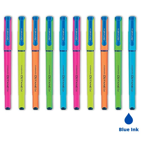 Classmate Octane Gel Pen Neon- Blue (4030666)